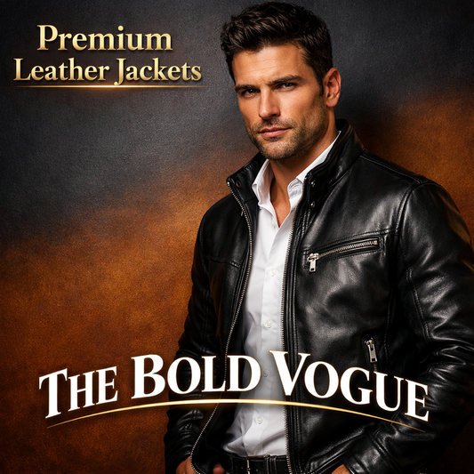 Premium Leather Jackets at The Bold Vogue: Timeless Style Meets Unmatched Craftsmanship