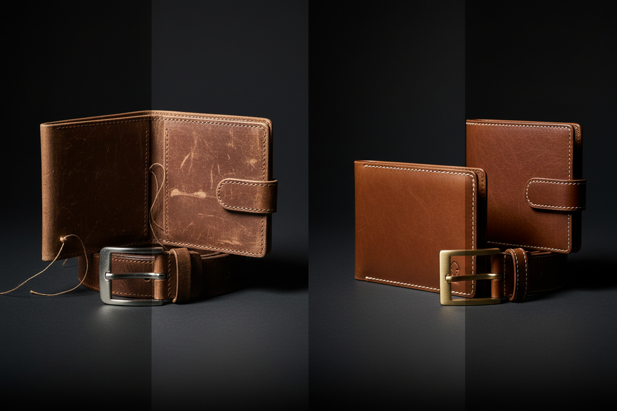 Budget vs Premium Leather: What You're Really Paying For