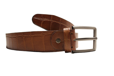 Crocodile Leather Belt for Men