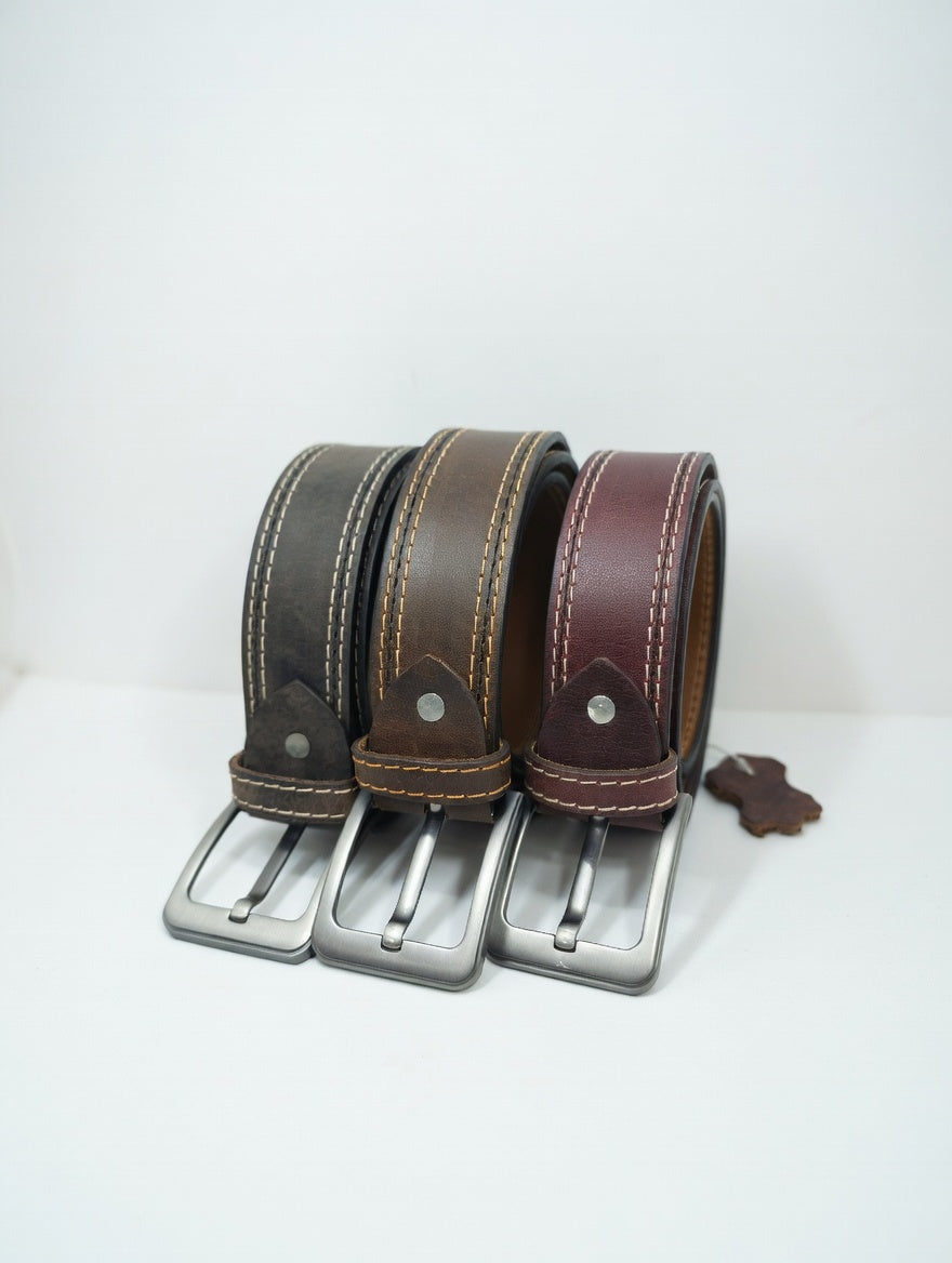 Rugged Leather Belt