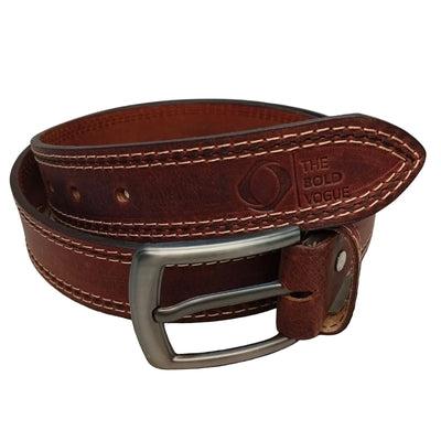 Rugged Leather Belt