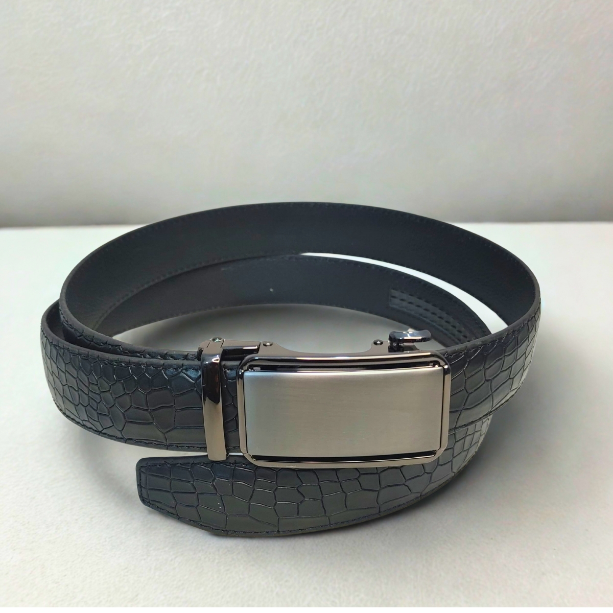 Crocodile Leather Belt - Image 2