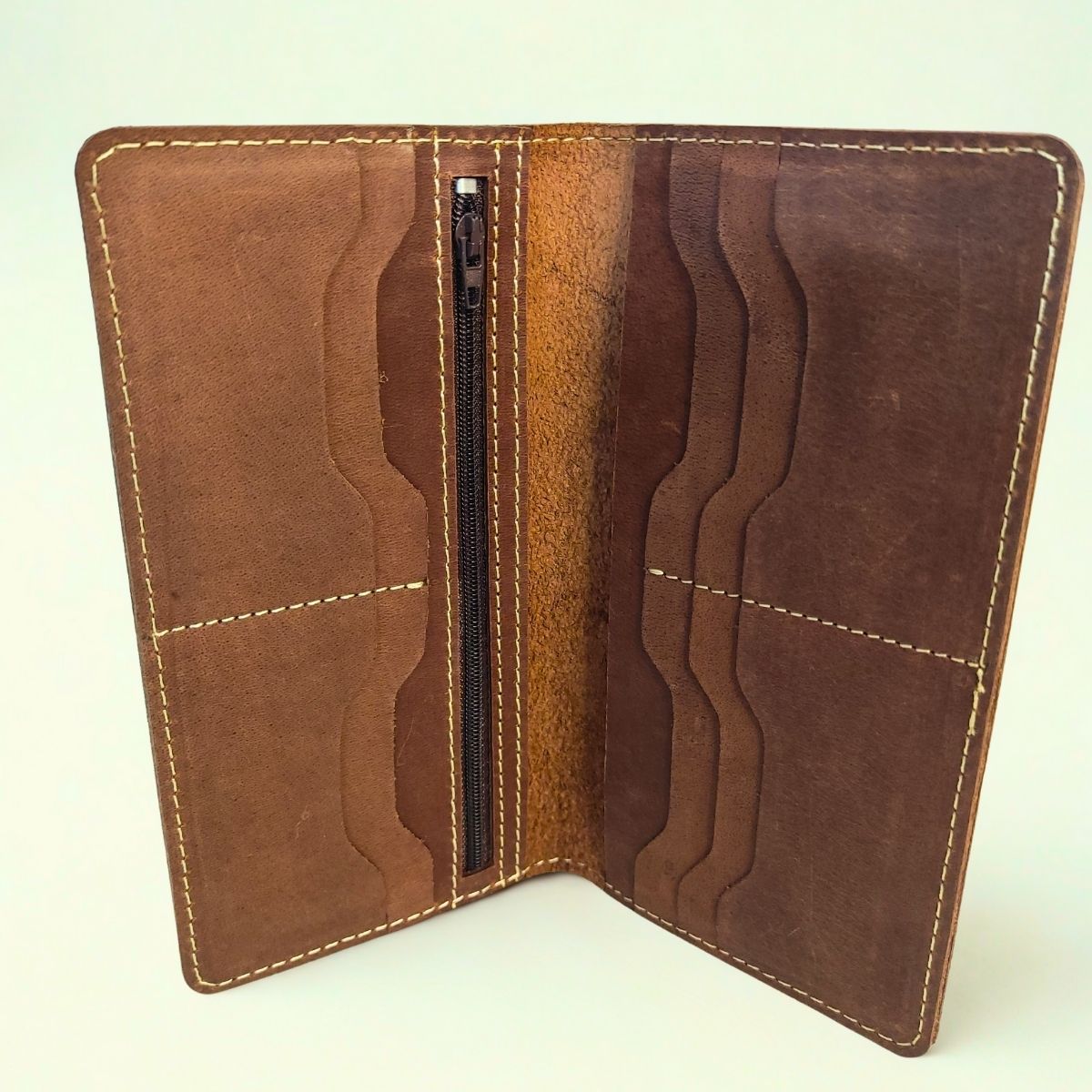 Three-Fold Genuine Leather Wallet (INV-0023-W)